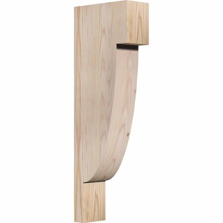 Ekena Millwork Alpine Smooth Corbel, Douglas Fir, 3 1/2"W x 8"D x 24"H COR04X08X24ALP00SDF